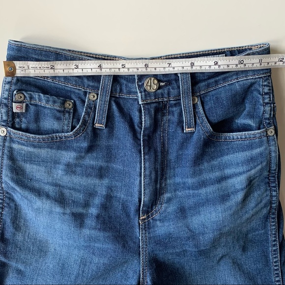 AG Adriano Goldschmied Jeans AG-ED Denim THE YVETTE High Rise Wide Leg Size 24R - Picture 10 of 16